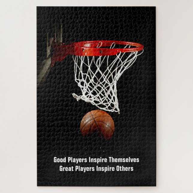 Puzzle Joueur Inspirational Quote De Basketball Inspirati (Vertical)