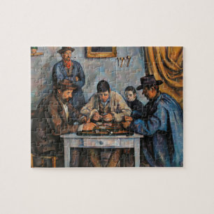 Puzzle Joueurs de cartes Paul Cezanne Peinture Art