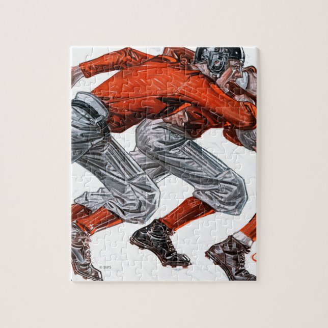 Puzzle Joueurs de football (Vertical)