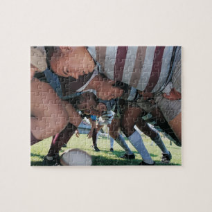 Puzzle Joueurs de l'Union de rugby dans un scénario
