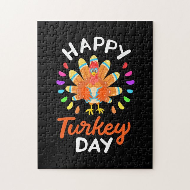 Puzzle Jour de la Turquie au bon thanksgiving (Vertical)