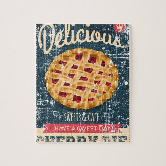 Puzzle Jour de tarte aux cerises - jour d'appréciation (Vertical)