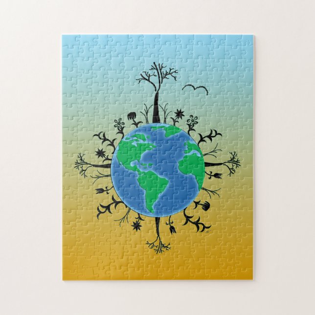 Puzzle Jour des terres (Vertical)
