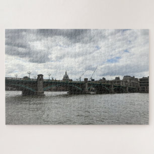 Puzzle Jour nuageux Southwark Bridge Thames River Londres
