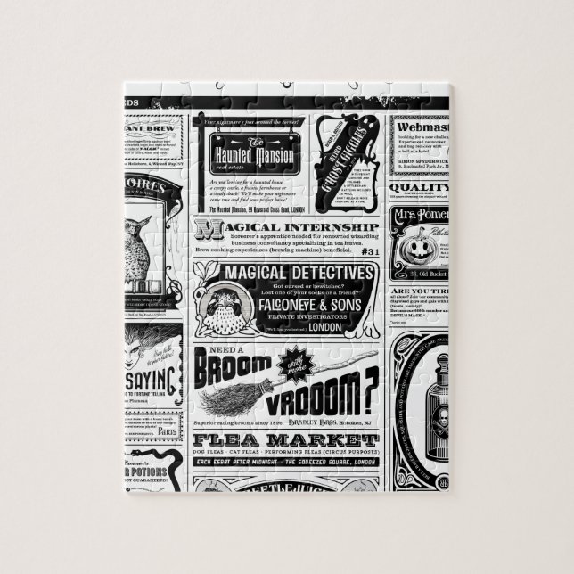 Puzzle journal déplaisant (Vertical)