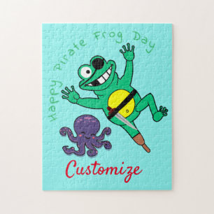 Puzzle Joyeuse Fête de la Grenouille Pirate Thunder_Cove