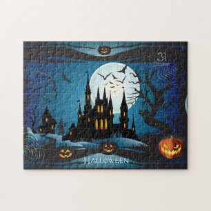 Puzzle Joyeuse fête d'Halloween "Treat or Trick" Magie