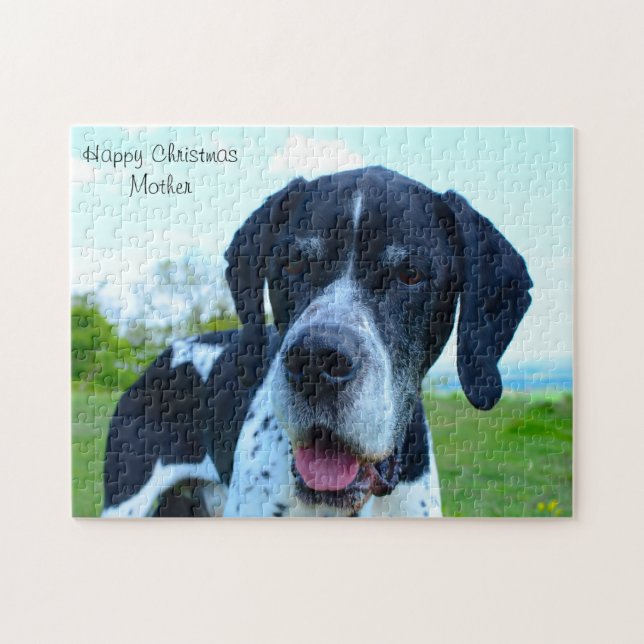 Puzzle Joyeuse maman de Noël. (Horizontal)