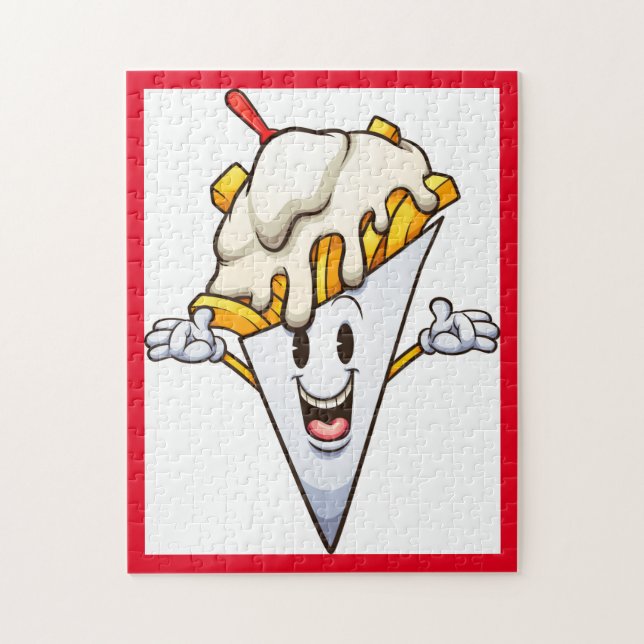 Puzzle Joyeuses fries faciales (Vertical)