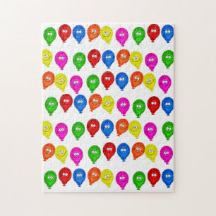 Puzzle Joyeux Ballons colorés d'anniversaire