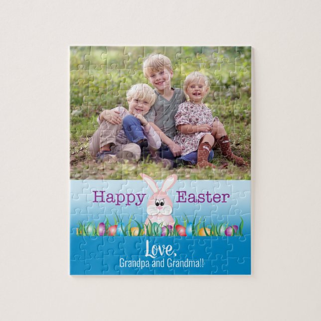 Puzzle Joyeux Bunny de Pâques (Vertical)