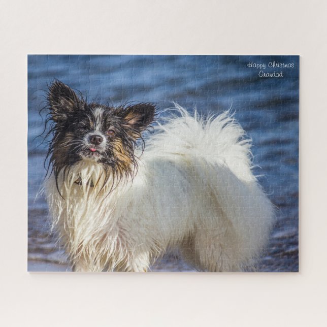 Puzzle Joyeux Grand-Père de Noël. (Horizontal)