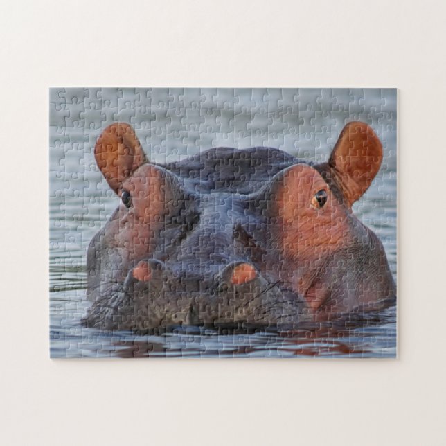 Puzzle Joyeux Hippo (Horizontal)