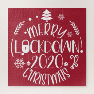 Puzzle Joyeux lock-down Christmas 2020