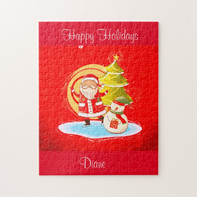 Puzzle Joyeux Noël (Vertical)