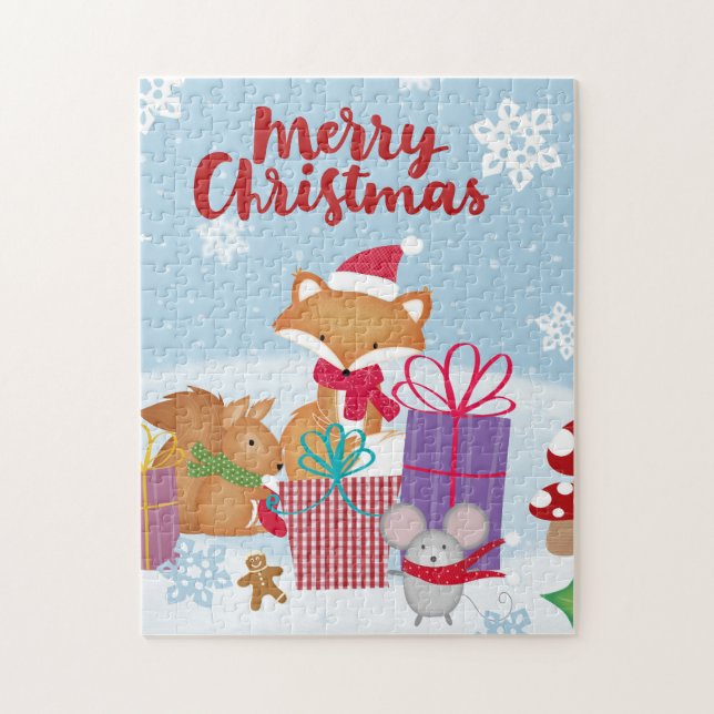 Puzzle Joyeux Noël (Vertical)