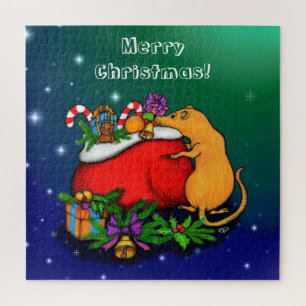 Puzzle Joyeux Noël avec Rat Prince