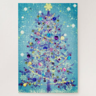 Puzzle Joyeux Noël - Cadeau Arbre de Noël pour tous