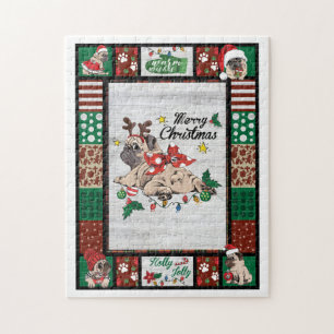 Puzzle Joyeux Noël Carlin Noël Fête Carlin Amoureux