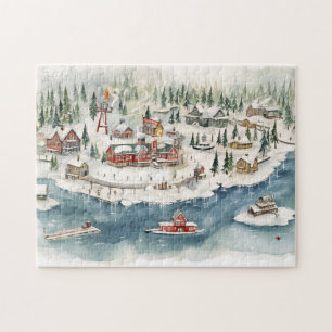 Puzzle Joyeux Noël vintage
