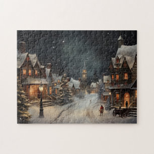 Puzzle Joyeux Noël vintage