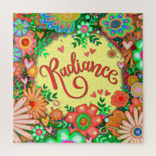Puzzle Joyeux Rayonnement tendance Coeur Inspiritisme flo