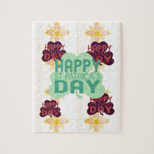 Puzzle Joyeux Saint Patrick's Day Lovely Art Print
