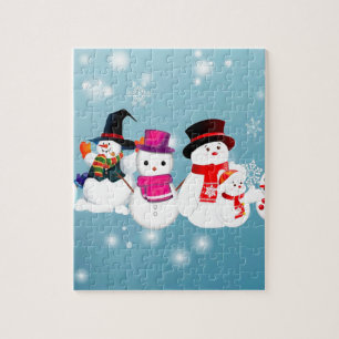 Puzzle Joyeux Snowmen
