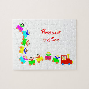 Puzzle Joyeux Train pour enfants