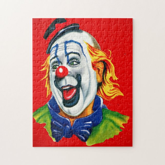 Puzzle Joyeux visage de clown (Vertical)