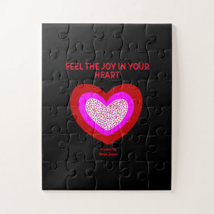 Puzzle Joyful Heart Puzzle, (27,94 cm x 35,56 cm)