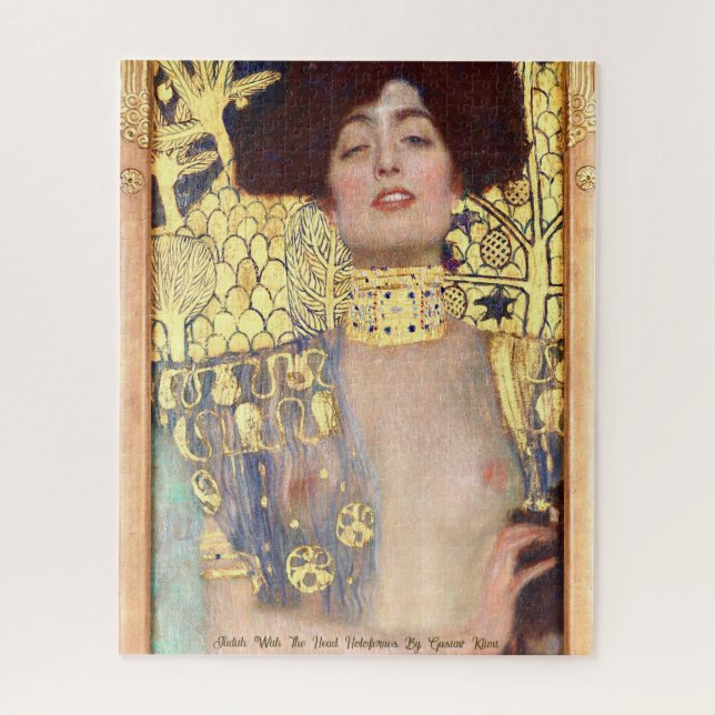 Puzzle Judith Avec Les Holofernes De Tête De Gustav Klimt (Vertical)