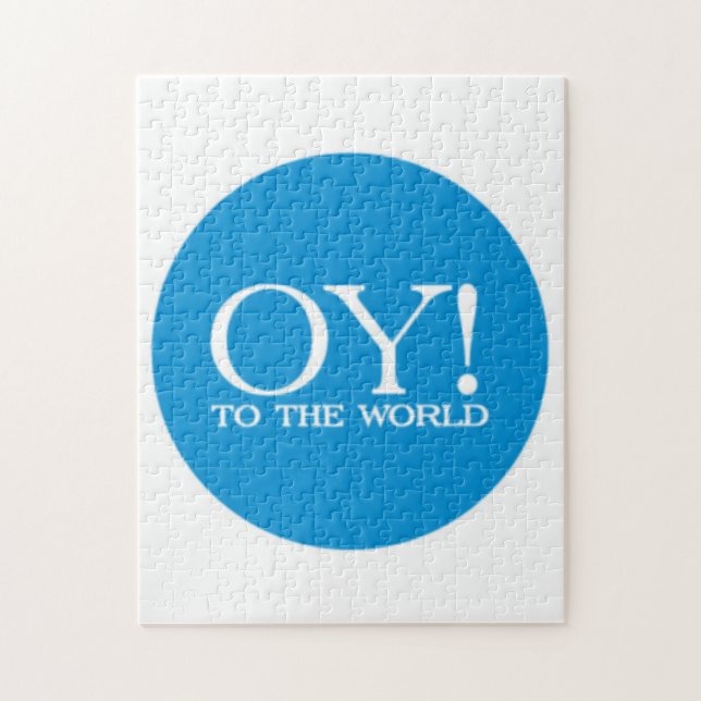Puzzle juif - OY au MONDE ! (choisissez la taille (Vertical)