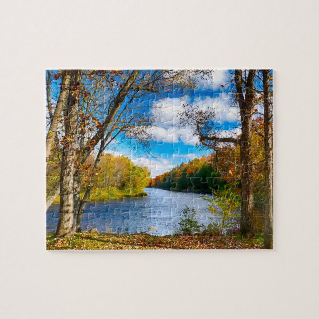 Puzzle Jump River Wisconsin (Horizontal)