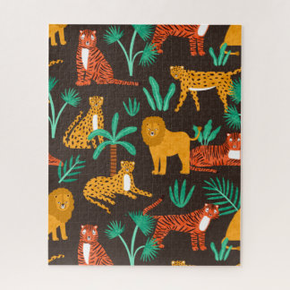Puzzle Jungle Cats