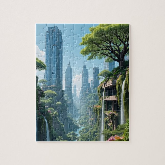 Puzzle Jungle City (Vertical)