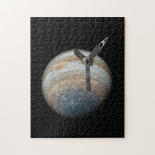 Puzzle Juno Spacecraft à Planet Jupiter