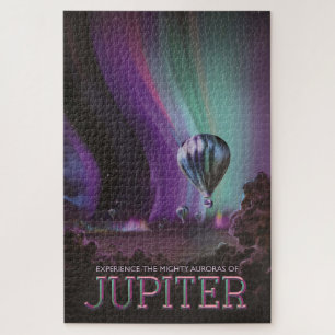 Puzzle Jupiter Travel by Hot Air Balloon Bighty Aurora