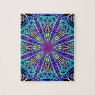 Puzzle Kaleidoscope Mandala Art Joyeuses couleurs