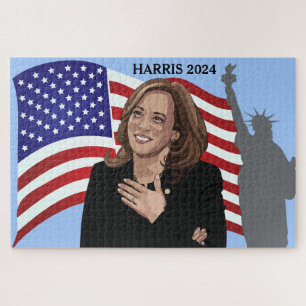 Puzzle Kamala Harris 2024 Statue de la Liberté