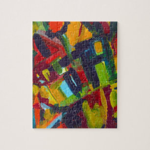 Puzzle Kandinsky 304 Oeuvre Abstraite colorée