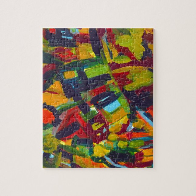 Puzzle Kandinsky 304 Oeuvre Abstraite colorée (Vertical)