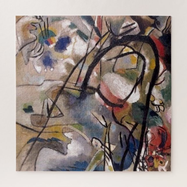 Puzzle Kandinsky Claasical Art Abstrait Peinture (Vertical)