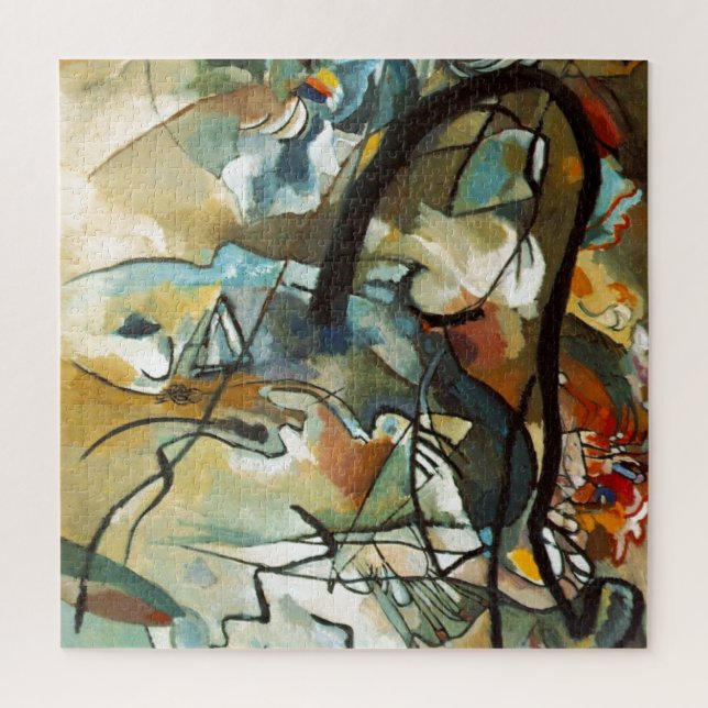 Puzzle Kandinsky Composition V Peinture Abstraite (Vertical)