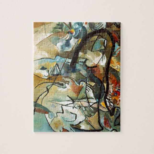 Puzzle Kandinsky Composition V Peinture Abstraite (Vertical)