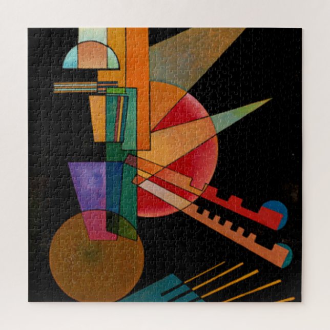 Puzzle Kandinsky - Interprétation Abstraite (Vertical)