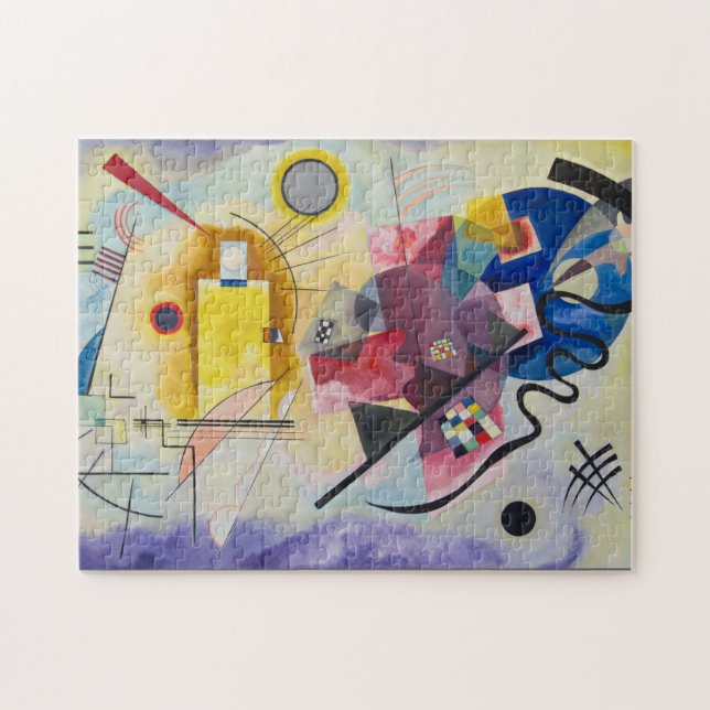 Puzzle KANDINSKY - Jaune Rouge Bleu (Horizontal)