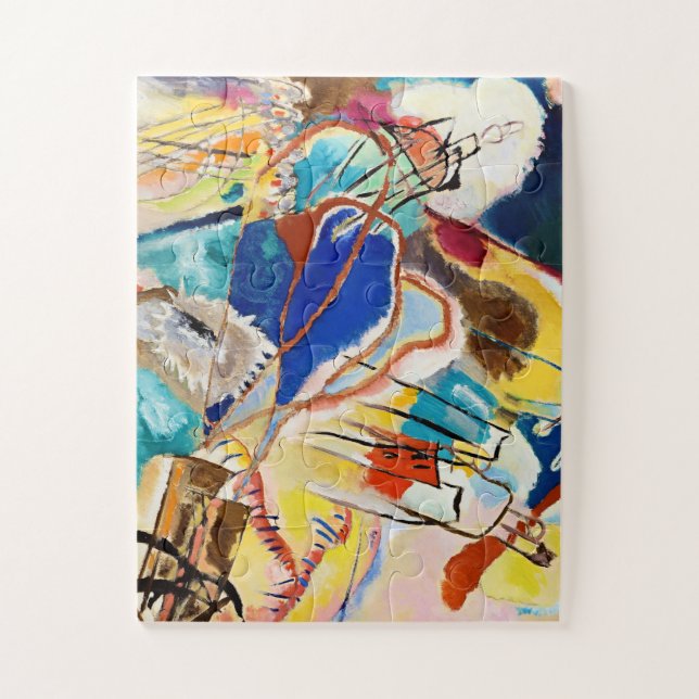 Puzzle Kandinsky Moderne peinture Abstraite (Vertical)