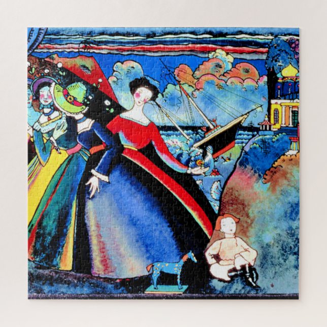 Puzzle Kandinsky - Navire, (Vertical)