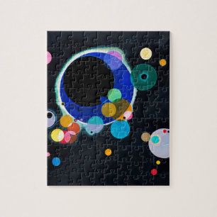 Puzzle Kandinsky Plusieurs Cercles Artwork